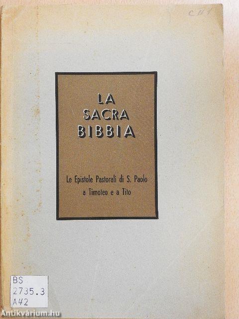 La Sacra Bibbia
