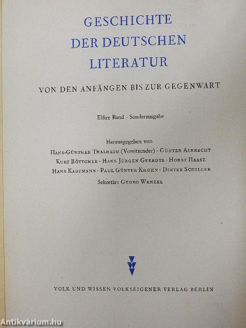 Geschichte der Literatur der Deutschen Demokratischen Republik