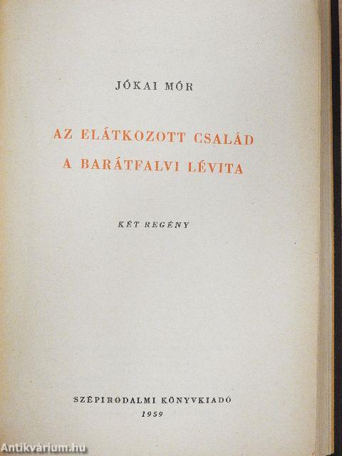 Az elátkozott család/A barátfalvi Lévita