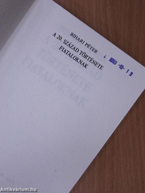 A 20. század története fiataloknak