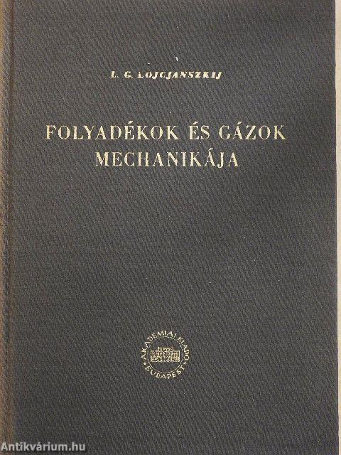 Folyadékok és gázok mechanikája