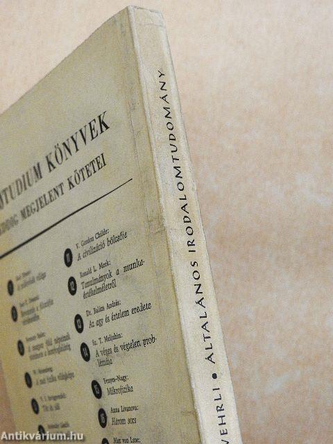 Általános irodalomtudomány