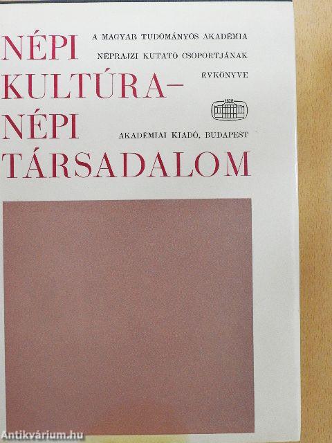 Népi kultúra - Népi társadalom XIII.