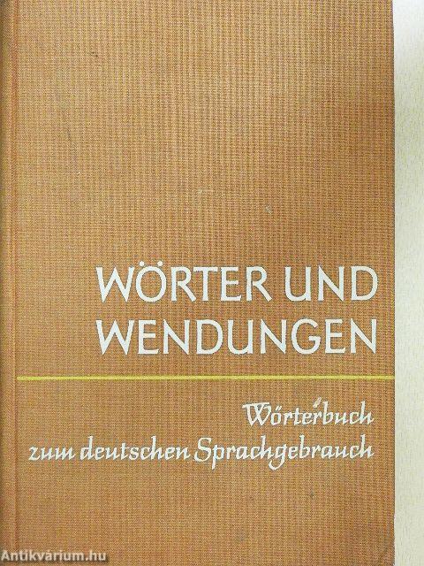 Wörter und Wendungen