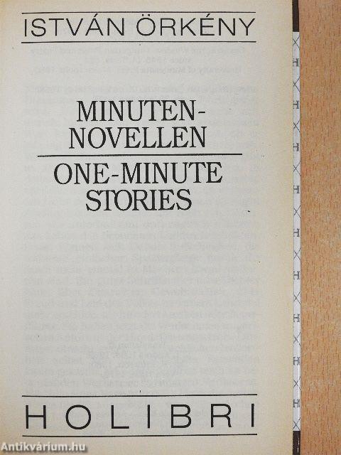 Minuten-Novellen/One-Minute Stories