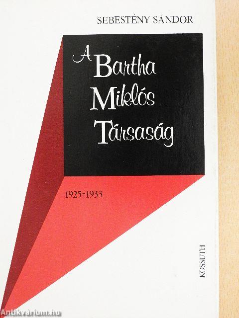 A Bartha Miklós Társaság