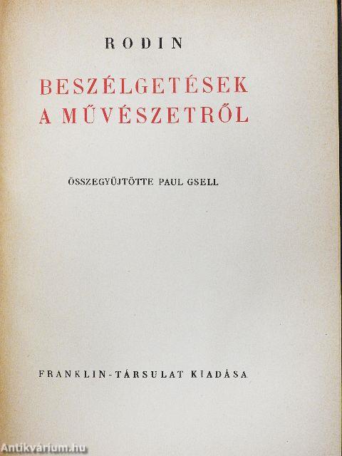 Beszélgetések a művészetről