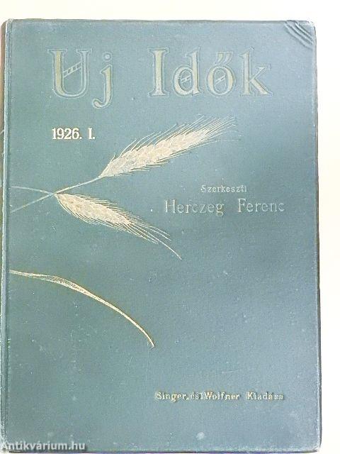 Uj Idők 1926. (nem teljes évfolyam) I-II.