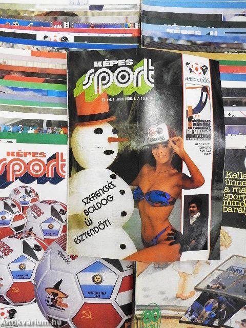 Képes Sport 1986. (nem teljes évfolyam)