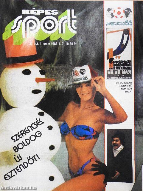 Képes Sport 1986. (nem teljes évfolyam)