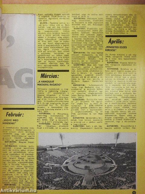 Képes Sport 1984. (nem teljes évfolyam)