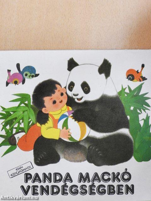 Panda mackó vendégségben