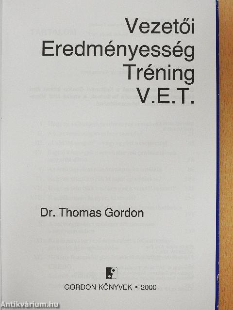 V. E. T. - Vezetői Eredményesség Tréning