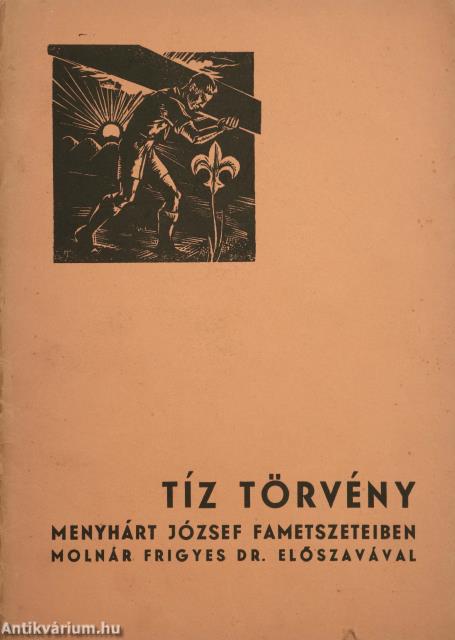 Tíz törvény (számozott példány)