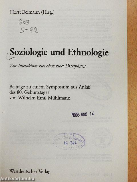 Soziologie und Ethnologie