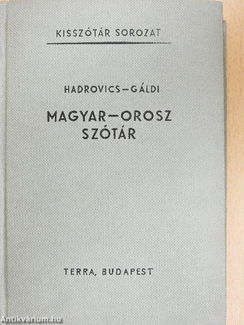 Magyar-orosz szótár 