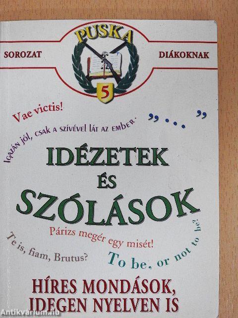 Idézetek és szólások