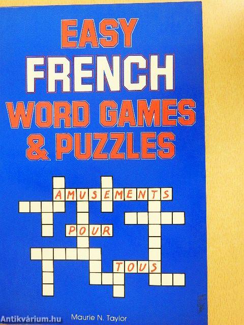 Easy French Word Games & Puzzles