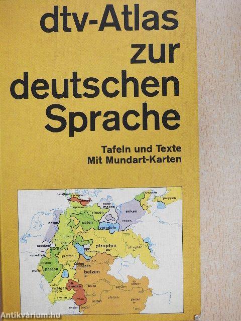 dtv-Atlas zur deutschen Sprache