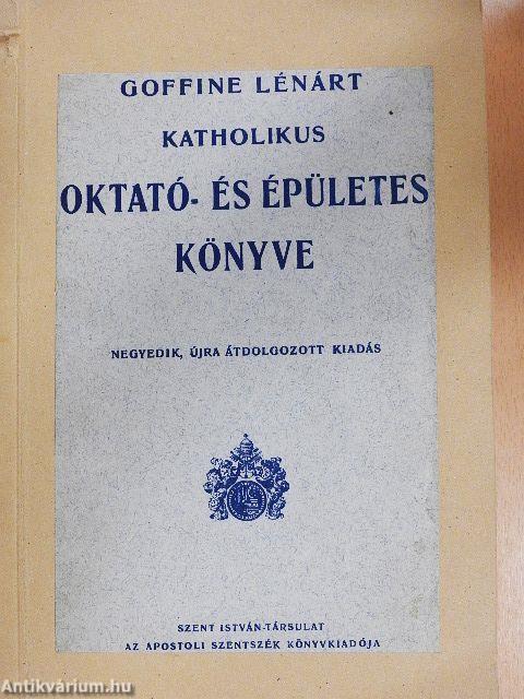 Goffine Lénárt katholikus oktató- és épületes könyve