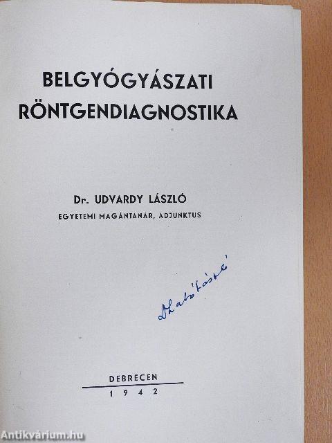 Belgyógyászati röntgendiagnostika