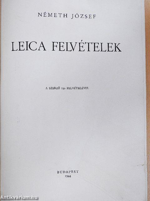 Leica felvételek