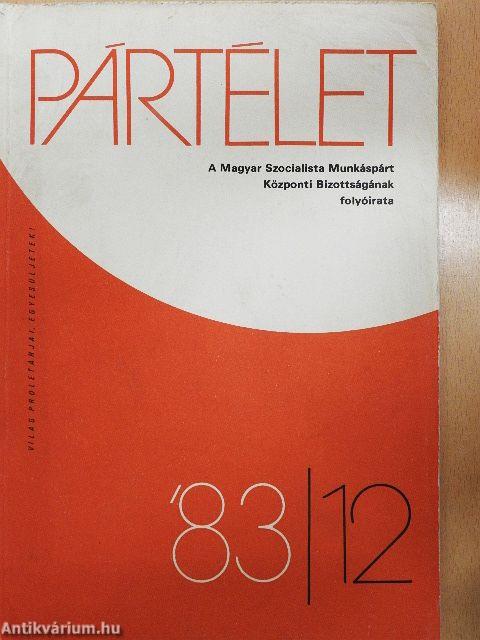 Pártélet 1983. december