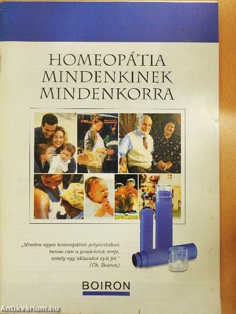 Homeopátia mindenkinek mindenkorra