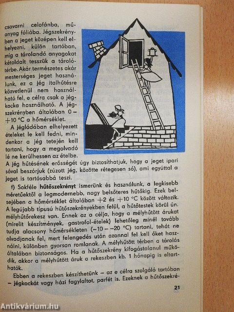 Élelmiszerek házi kezelése, tárolása