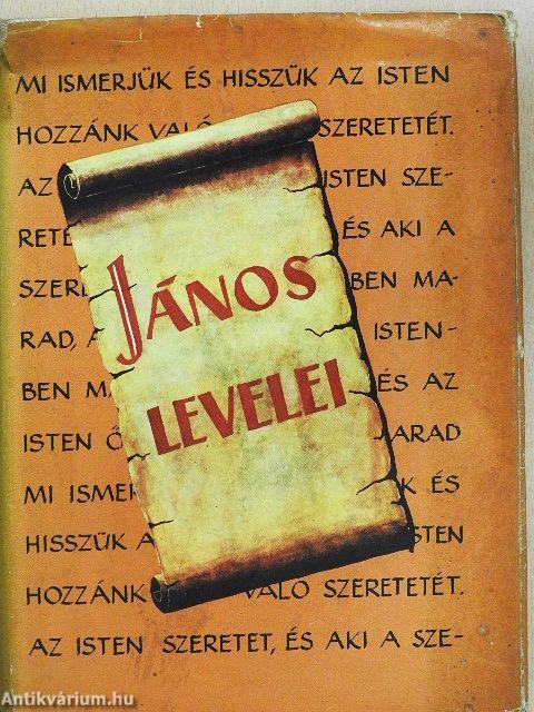 János levelei