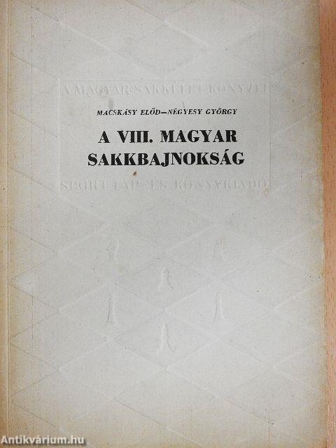 A VIII. magyar sakkbajnokság