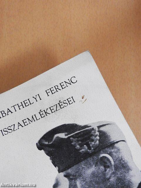 Szombathelyi Ferenc visszaemlékezései