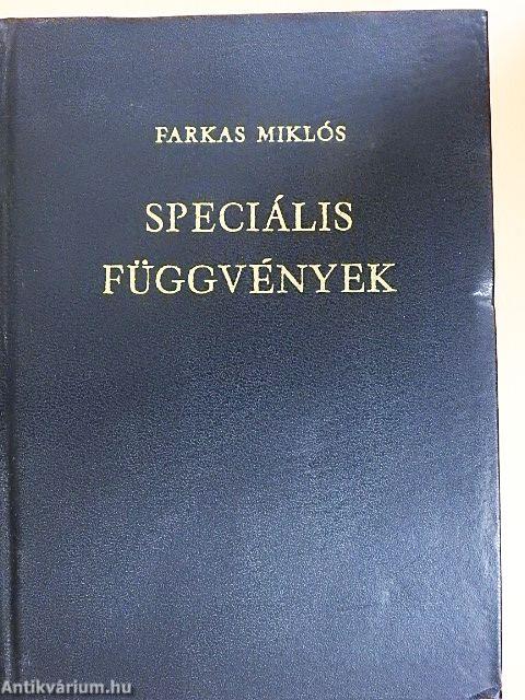 Speciális függvények