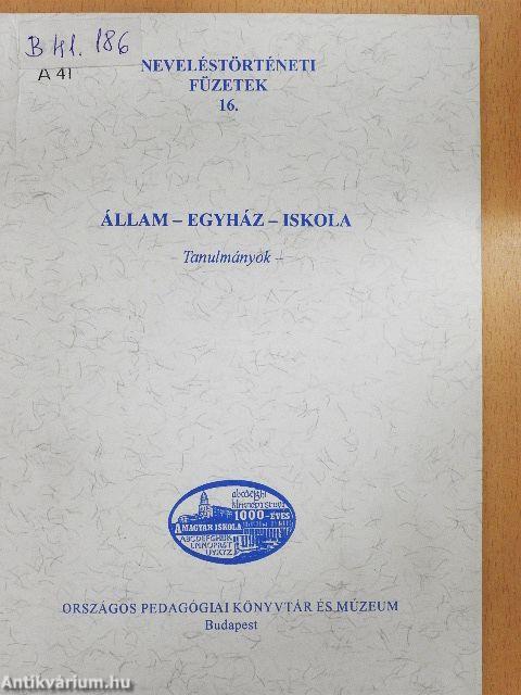 Állam-egyház-iskola