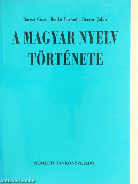 A magyar nyelv története