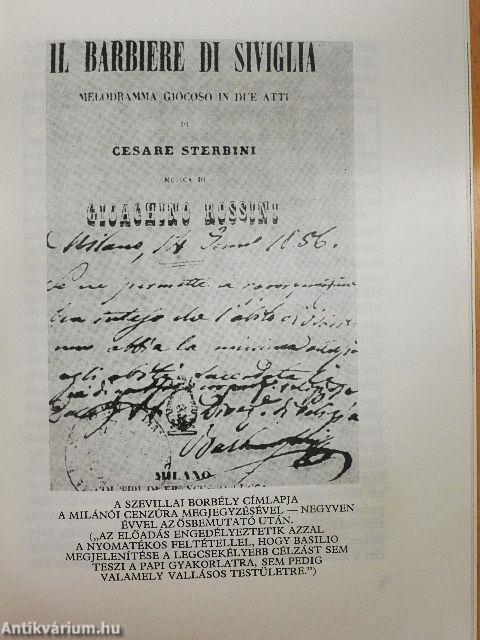 Rossini: A szevillai borbély