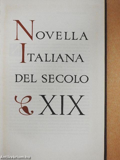 Novella Italiana del secolo XIX