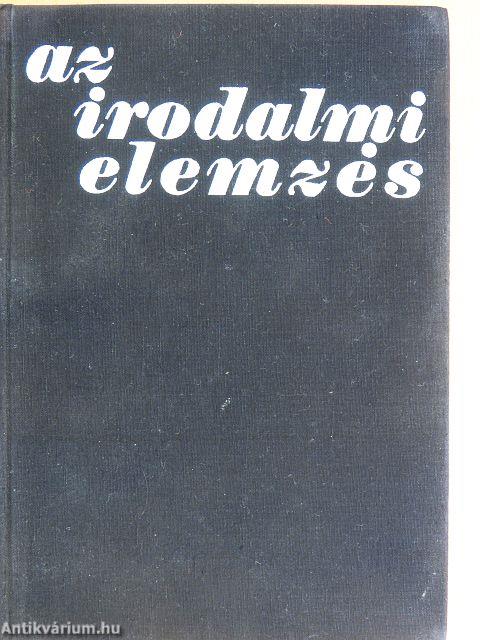 Az irodalmi elemzés