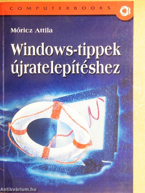 Windows-tippek újratelepítéshez