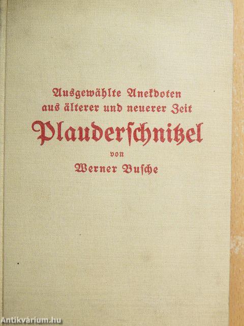 Plauderschnitzel (gótbetűs)