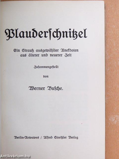 Plauderschnitzel (gótbetűs)