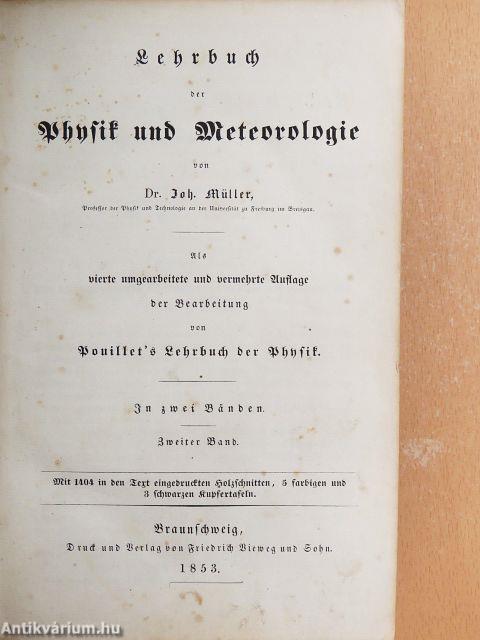 Lehrbuch der Physik und Meteorologie II. (gótbetűs)