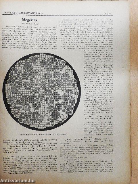 Magyar Uriasszonyok Lapja 1928. december 1.