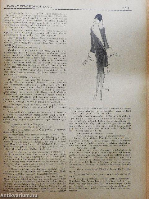 Magyar Uriasszonyok Lapja 1928. november 1.