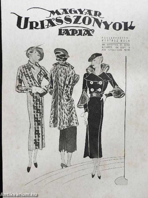Magyar Uriasszonyok Lapja 1936. szeptember 10.