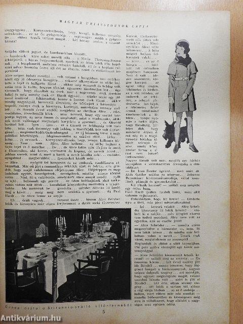Magyar Uriasszonyok Lapja 1934. október 20.