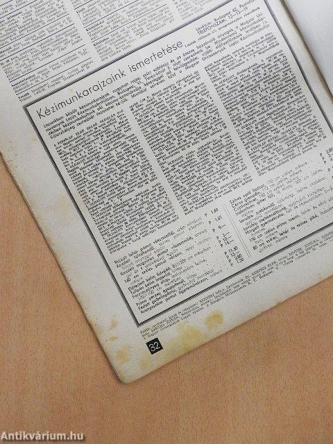 Magyar Uriasszonyok Lapja 1937. február 10.