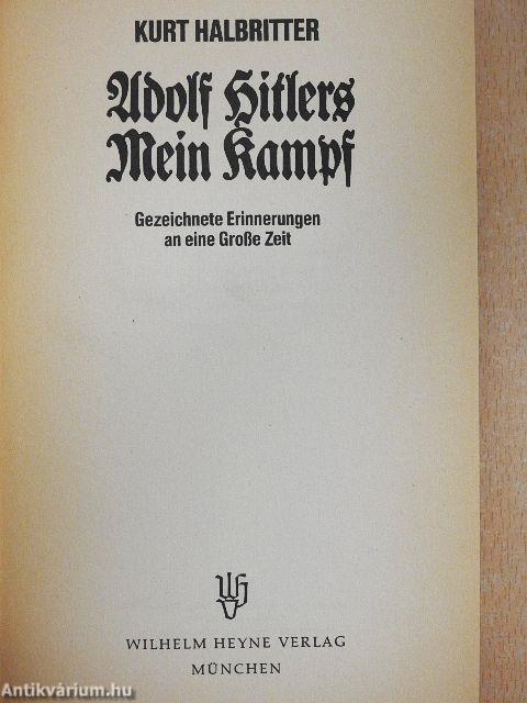 Adolf Hitlers Mein Kampf