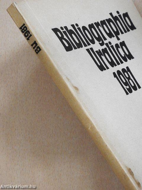 Bibliographia Uralica 1981
