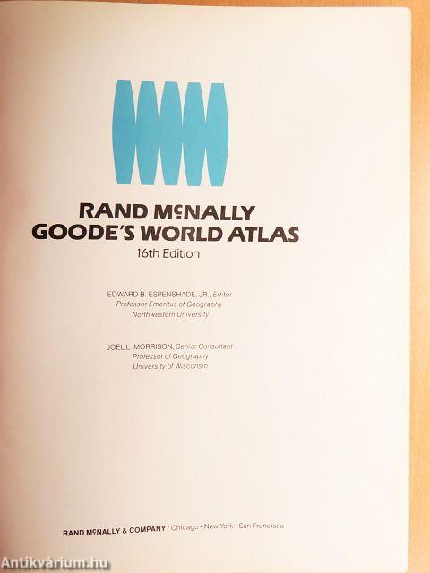 Rand McNally Goode's World Atlas